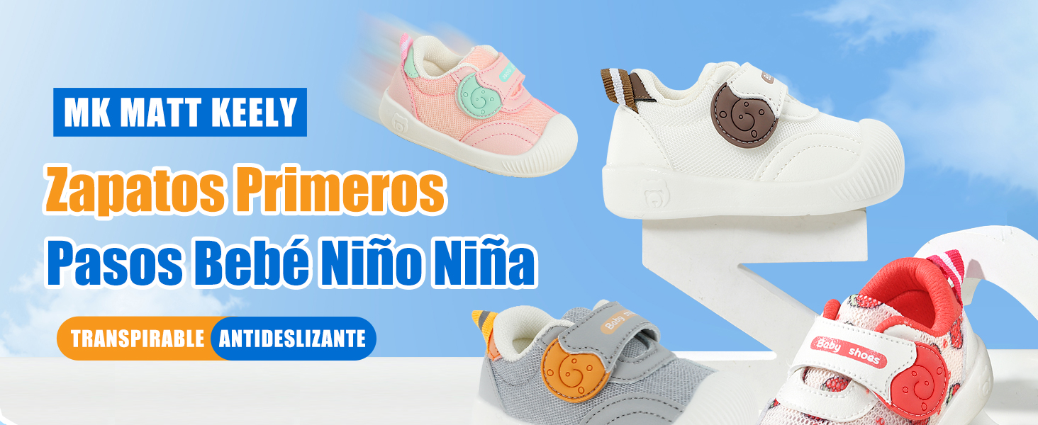 Zapatos Primeros Pasos Bebé Niño Niña