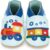 Zapatillas Niña – Zapatos Bebe Niña Niño de Cuero – Patucos de Piel con Elástico – Zapatitos Primeros Pasos – Pantuflas Infantiles 0-6 Meses 6-12 Meses 12-18 Meses 18-24 Meses 2-3 Años