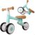 Olmitos – Bici sin Pedales de Equilibrio Infantil 1 a 2 años Teeny – Bicicleta Iniciación Plegable 2 Alturas, Muy Ligera y Robusta- 2 Ruedas Delanteras, sillín Blando, Manillar Antideslizante