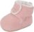 MASOCIO Unisex Botas de Bebé Niña Niño Invierno Zapatillas Zapatos Primeros Pasos Botines Botitas de Algodón Calentar con Suela Goma