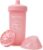 Twistshake Kid Cup Vaso de Aprendizaje para Beber con Antiderrame Boquilla y Mezclador de Frutas 360 ml, Taza de Entrenamiento para Sorber para Bebé, Sin BPA, 12+ Meses, Rosa Pastel