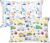 Funda de almohada infantil de algodón Toddler Pillowcase fundas de almohada almohada almohada 40 x 60 cm funda de cojín niño niña regalos para el día del niño dinosaurio camión