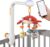 TUMAMA Baby Cuna Mobile Set Musical Light Soft Animals Hanging Sonajero Juguetes Mute Spin Motor Nursery Sleeping Machine para bebés 0 3 6 9 meses Recién nacido Regalos para niños pequeños