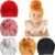 5 Unids Bebe Sombrero Turbante Beanie Nudo Algodon Gorra Nudo Diadema para Recién Nacido Infántil Niñas Baby Cap Hat