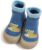 Gugifcto Zapatos Calcetines Bebe Zapatos Bebé Niños Niñas Primeros Pasos Zapatillas Bebé Calcetines Antideslizantes con Suela de Goma 18/19-26/27EU