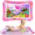 Bebe Alfombra de Agua Inflable TIAOWUD 70x50cm Sensorial Colchoneta de Agua Juguetes para Bebés 3 6 9 12 Meses Tummy Time Water Mat Juegos Manta de Agua para Bebé Regalos (Rosa)