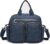 Kono Bolsos Cambiadores para Bebés Cambio de Pañales Bolsas con Estilo para Mamá y Papá Bolsa de Viaje para Pañales Bolsa de Maternidad Convertible Tote con Bolsillos Aislantes (Azul Marino)