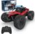 Coche Teledirigidos Todoterreno, Carro RC Radiocontrol Monster Truck Offroad 2.4GHz Alta Velocidad 22 km/h Juguete Niños 6 7 8 9 10 11 12 Años Regalo Cumpleaños Juego Exterior Remote Crawler Car