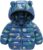 JinBei Chaqueta Invierno para Bebés, Niños Niñas Abrigo Plumas con Capucha, Unicornio Dinosaurio Cazadora Chandal Acolchado Traje CáLido Grueso Ligero Infantil Otoño Nieve Niño Niña 1-5 Años