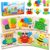 6 pcs Puzzles de Madera de Animales para Niños, Puzzle de Madera, Rompecabezas de Animales Juguetes Montessori Juegos Educativos Preescolar de Aprendizaje Regalos para Niños Niñas1 2 3 Años