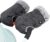 Amzeeniu Guantes Carrito Bebé Manoplas Carrito Bebe con forro polar,Guantes Cochecito bebe Impermeable y Cortaviento Todos los Cochecitos Bicicleta Silla de Ruedas Guantes Carro bebe Invierno(gris)