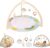 B. toys B Wooden Baby Soft Mat – Hanging Sensory Toys – Developmental Activities – Newborn – Sunrise to Sunset Play Gym, Multicolor, Medium (Maison Battat Inc. BX2360C1Z)