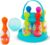 B. toys Juego de bolos para niños – Colorido juego de bolos con bola brillante, cuentas que rebotan y almacenamiento – Juguete de interior y exterior a partir de 2 años de edad