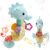 Bestcool Juguete sensorial para bebés, Muñeco de Peluche Caballito de mar Infantil Juguete Musical con sonajero chirriador Pull Ring Juguete de Peluche Infantil Juguete para Niño Niña Navidad