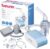 Beurer IH 60 Nebulizador, silencioso y portátil con batería, inhalador con tecnología de aire comprimido del compresor para uso en resfriados, asma y otras enfermedades respiratorias