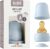 BIBS Bottle Kit – Part of Set. Mezcle y combine con biberones de vidrio BIBS de diferentes tamaños. Combine su chupete BIBS con su biberón, Bottle Kit Color – Part of Set, Baby Blue