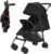 Carrito Bebe Silla de Paseo Ligera desde el Nacimiento hasta 25kg Ultraligero Portátil Plegable Reclinable Posición Tumbada con Ruedas Antivibratorias