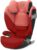 Cybex Gold Silla de coche Solution S2 i-Fix, Para coches con y sin ISOFIX, 100 – 150 cm, De 3 a 12 años aprox. (15 – 50 kg), Hibiscus Red