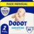 Dodot Pañales Bebé Sensitive Talla 2, 80 Pañales, [diapersNappyWeight], Nuestro n1 en Protección de la Piel