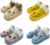 FedMois Pack de 4 Zapatillas de Estar por Casa Antideslizantes para Bebés Niña Niño