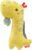 Fehn 051094 Dino, Peluche de peluche para sonajeros, chirridos, sensaciones, jugar, un fiel compañero para bebés y niños pequeños a partir de 0 meses