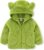 FGUUTYM Chaqueta de forro polar para bebé, talla 68, chaqueta de entretiempo, chaqueta de invierno, cálida de peluche, chaqueta de forro polar, chaqueta con capucha para otoño e invierno