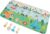 Fisher-Price mantita de Juego Extra Big Adventures – con 4 Juguetes – Sin BPA – Motricidad Fina – 1,5 m x 81,2 cm – Regalo para Bebés de 0+ Meses, GXR53