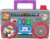 Fisher-Price Ríe y Aprende Radio Divertida de Juguete con Luces y Sonidos, Regalo para bebés +6 Meses, versión español + portugués + Italiano + inglés (HHX10)