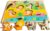 Funsland Puzzle Madera 1 Año, Puzzles Infantiles de Madera con Mango, Juguetes Montessori Bebe Puzzles Animal Educativos Rompecabezas Madera Juguetes Regalo Navidad para Niños de 1 2 3 Años