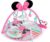 Gimnasio de actividades con música y luces Forever Besties de Bright Starts, con Disney Baby MINNIE MOUSE, en color rosa, desde recién nacidos en adelante