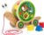 Hape Caracol Clasificador de Formas, Arrástrame y Juega – Juguete de Madera para Niños, Caracol con Ruedas, 12 Meses+