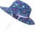 Happy Cherry – Bebé Sombrero con ala Verano para Niños Niñas Infantil Gorra de Pescador Correa Ajustable Estampado Lindo Bucket Hat Protección Solar para Playa Vacaciones – 0-6 Años