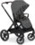 hauck Walk N Care Silla de Paseo Ligera 22 kg – Carro Bebe Reversible con Ruedas de Goma – Carrito Compacto con Cubrepiernas – Asiento y Manillar Ajustables – Capota XXL – Protección UV 50+ – Gris