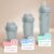 Herobility Double Anti-Colic Baby Bottles – 8.5 fl oz / 240 ml – Pack of 4 – Multicoloured – Denim, Black, Dusky Green, Grey