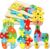 HOTUT Puzzles de Madera de Animales para Niños,3pcs Rompecabezas Puzzle Juguetes Bebes,Puzzles de Madera Juguetes Bebes,Juguetes Montessori Puzzle Bebe Infantiles de Madera,Puzzle Madera para Niños