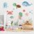 Hwtcjx Pegatinas de Pared Animales Marinos, Adhesivos de Vinilo, Pegatinas Pared Decorativas Infantiles Autoadhesivo, Vinilos Decorativos Adhesivos Pared Habitación Infantiles Niño Bebé (30 x 90 cm)