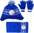 Invierno Gorra Bufanda Guantes Set, 3 Piezas Accesorios De Invierno Infantil, Otoño Invierno Niñas Conjunto Cálido, Bufanda Sombrero Guantes Lindo Conjunto De Nieve Apto para Bebés De 1 a 3 Años