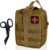 Krisvie Tactical EMT Medical – Bolsa de Nailon 1000D con Parche de Primeros Auxilios (Canela)