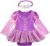 Lito Angels Disfraz de Princesa para Bebé Niñas Body Mono Mamelucos Onesie Vestido con Diadema