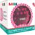 Ludi – Bola de masaje rosa – Despertar Sensorial para bebé a partir de 6 meses – Puntas tiernas – Estimulación, Destreza y Coordinación – 100% PVC – Lavable – Ø 20 cm – Alivia los dientes y favorece