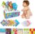 MIERINO Juegos Montessori para niños de 6 a 12 meses, caja de pañuelos para bebés, niños y niñas recién nacido para juegos sensoriales, juegos de bebé de 6 a 9 meses, juguetes sensoriales educativos