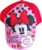 Minnie Maus Gorra con diseño de Minnie Mouse, con lazos, rayas y corazones, para niños, niños y niñas