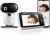 Motorola Nursery PIP1610 HD Wifi Video Baby Monitor con unidad para padres de 5 pulgadas HD 720p y Motorola Nursery App – Panorámica, inclinación y zoom remotos – Conversación bidireccional – Seguro