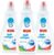 NUK Baby Bottle Cleanser | 500 ml | Perfecto para limpiar los biberones, las tetinas y los accesorios | Sin fragancia | pH neutro | 3 unidades