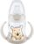 NUK First Choice Learner Bottle vaso aprendizaje bebe | 150 ml | Asas de fácil agarre y boquilla de silicona | A prueba de fugas | 6-18M | Anticólicos| Sin BPA | Disney Winnie the Pooh (Beige)