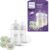 Philips Avent Natural Response – Set de regalo para bebés: 2 biberones Natural Response de 260 ml con tetinas T3 (para bebés de 1 mes o más) y 4 chupetes Ultra Air (modelo SCD837/13)