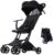 Silla de Paseo ligera,Reclinable,Carro Bebe desde 6 meses hasta 4 años (22 kg) BEBE2LUXE PIKO (negro)