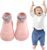 Sipiris Zapatos para Bebés Descalzos Zapatos para Caminar Antideslizantes Zapatos para Niños Pequeños Calcetines para Pisos Interiores Zapatos De Punto para Niñas Y Niños 12-18 Meses