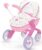 Smoby – Cochecito Pop Pram Peppa Pig para Muñecos Bebé, Ruedas Direccionables, Licencia 100% Oficial, A Partir de 18 Meses (7600251306)