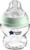 Tommee Tippee Closer to Nature Biberón de Cristal con Tetina con Forma de Pecho y Válvula Anticólico, 150 ml, Pack de 1, Verde